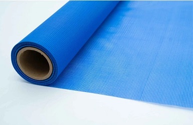 Royal Blue Mesh kumaş, üst düzey endüstriyel ve reklam ekranları oluşturur