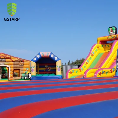 Şişme ürünler için PVC tente
