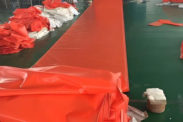 PVC cins tente uygulaması